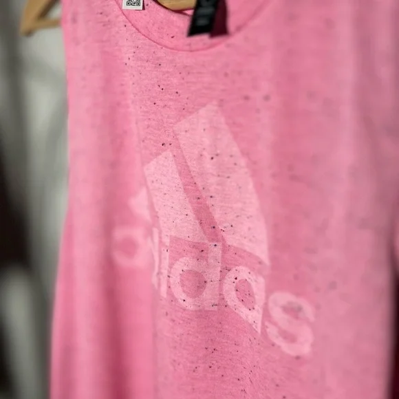 Pink Adidas Tank Top New With Tags Women’s Extra Small - Picture 3 of 4